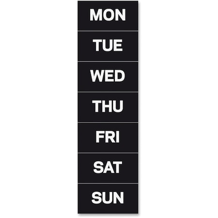 Tosafos Magnetic Weekday Calendar Characters TO122174